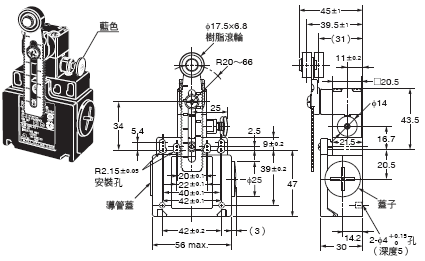 D4N-[]R 外觀尺寸 12 