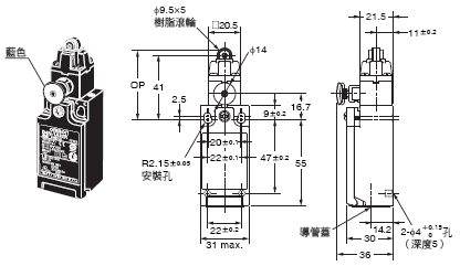 D4N-[]R 外觀尺寸 7 