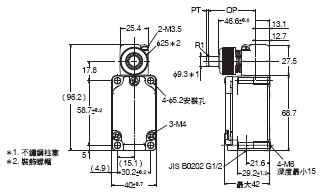 WL-N / WLG 外觀尺寸 19 