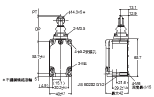 WL-N / WLG 外觀尺寸 20 