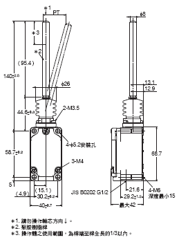 WL-N / WLG 外觀尺寸 30 