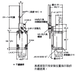 WL-N / WLG 外觀尺寸 10 