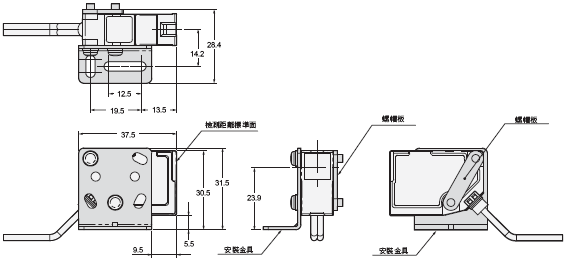 E3NC 外觀尺寸 24 