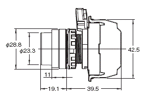 A22NN / A22NL 外觀尺寸 7 