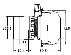 A22NN / A22NL 外觀尺寸 9 