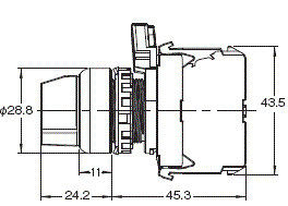 A22NS / A22NW 外觀尺寸 10 