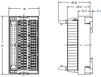 XW2K 外觀尺寸 3 